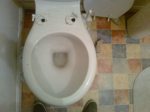 happy toilet