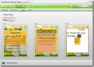 sony ericsson themes creator