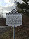 Fort Pierpont Sign