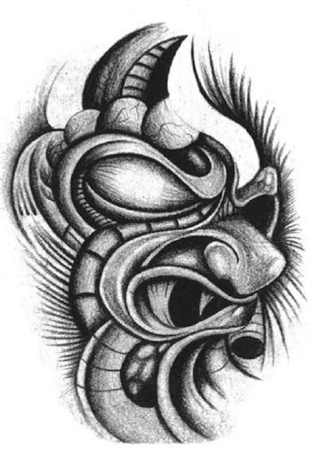 Black And Grey Tattoo Designs