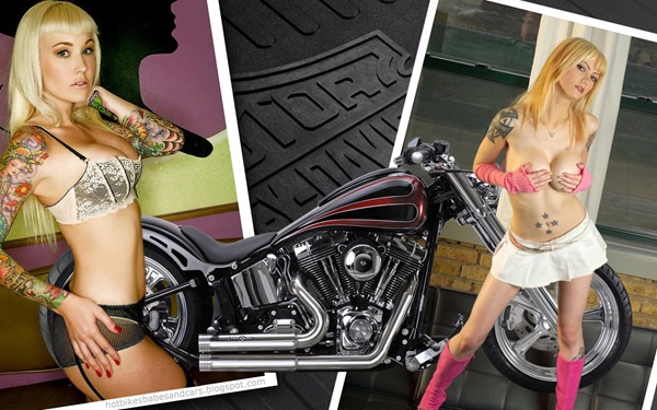 harley_davidson_3_and_hot_women_wallpaper