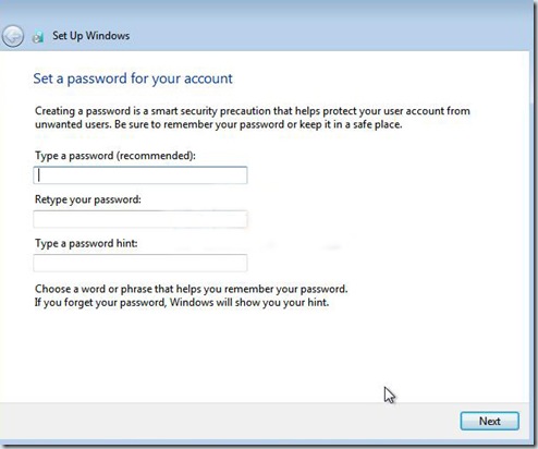 Password-screen