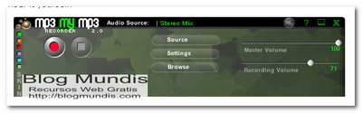  grabar audio de internet