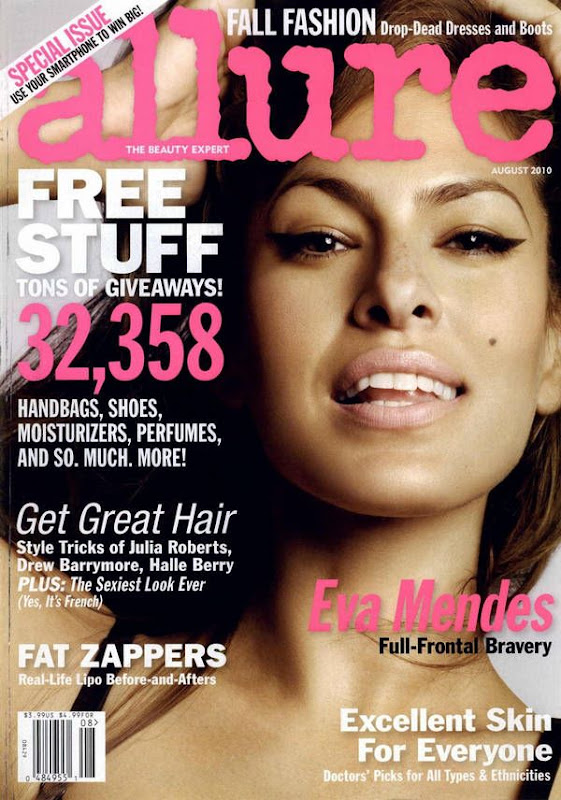 Eva Mendes In Allure US August 2010