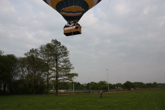 Ballonvaart vanuit Maastricht naar Henri-chapelle belgie