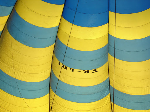 Ochtend ballonvaart in nieuw zeeland
