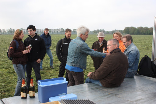 Ochtend ballonvaart van Exel naar Marienveld met 8 personen