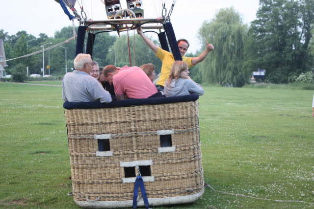 Ballonvaren vanaf de Bleek in Doetinchem naar Nieuw Wehl.