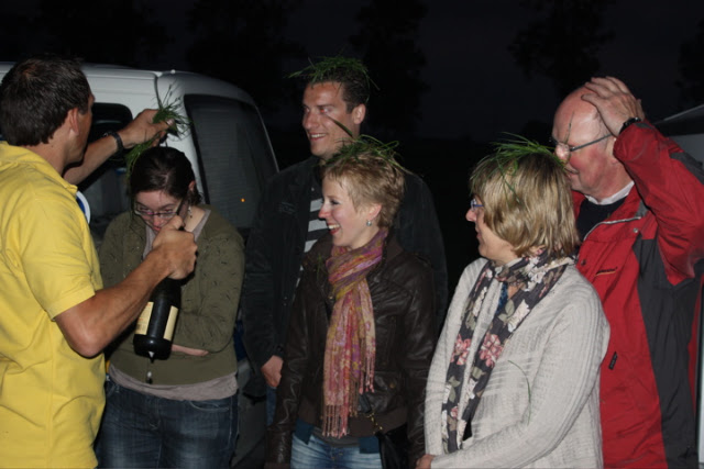 Ballonvaart van Arnhem over Duiven naar Didam met 10 personen.