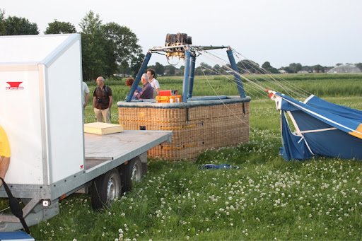 Ballonvaart van Karpendonkse plassen Eindhoven naar Sterksel.