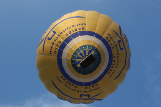 Ballonvaart vanuit Nijverdal over Rijssen naar Markelo met 12 personen.