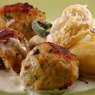 Okruglice od mljevene piletine/Minced chicken balls