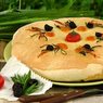 Focaccia - pogača s matarom/Rock Samphire focaccia
