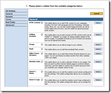MyRealPage Weblet Registry