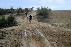mtb leganes en el río Guadarrama