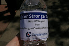 Here's a close up of the water bottle.