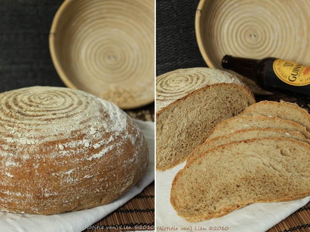 Beer bread with roasted barley (p.141)dubbel