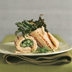Grilled Asparagus Wrap