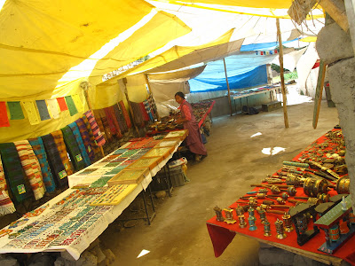 Typical Tibetian Market in Leh