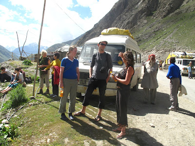 the mulicultural group we were travelling with!