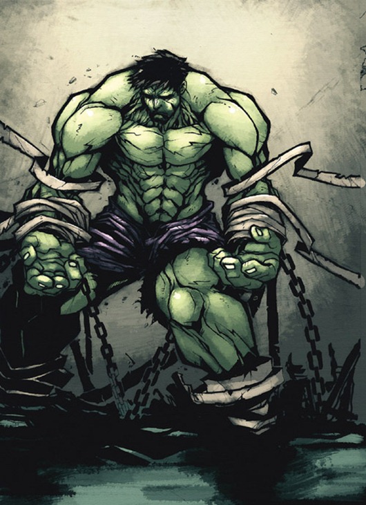  Hulk: Arte inspirada