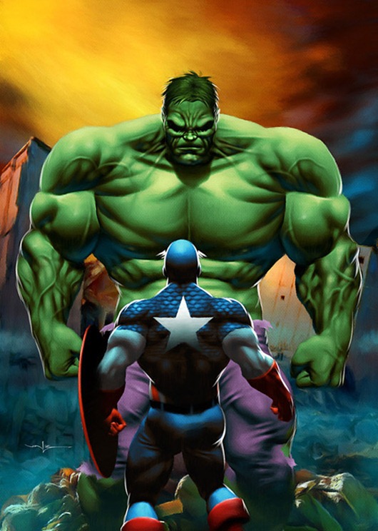  Hulk: Arte inspirada