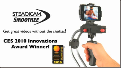 Tiffen Smoothee, Steadicam for iPhone 3GS