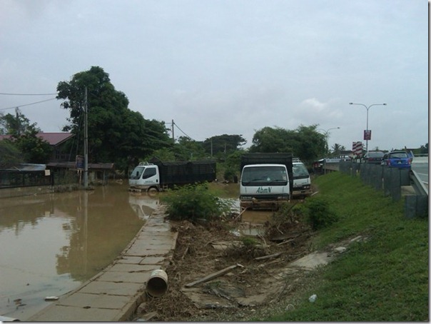 Lagi gambar banjir di Kedah