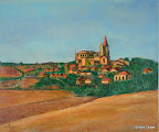 111 - Castelnau - 2005<br />
46 x 55 - Acrylique sur toile
