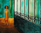 052 - Maere - 1994<br />
27 x 22 - Encre acrylique sur toile