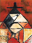 060 - Le frère de Gabriel - 1994<br />
16,5 x 60,5 - Acrylique sur résine
