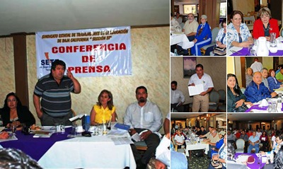 Ver Setebc Dirigencia Tijuana BC en Conferencia de Prensa  (04 06 2009)