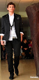 model: Kamil Olek  stylizacja: Adam Szyda & Grzegorz Konieczny  zdjęcie: Genesis Pracownia Fotograficzna   Koszula - New Yorker  Marynarka - New Yorker  Spodnie - New Yorker  Pasek - New Yorker  Chusta - New Yorker  Buty - własność stylisty Grzegorza