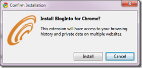BlogInto-install