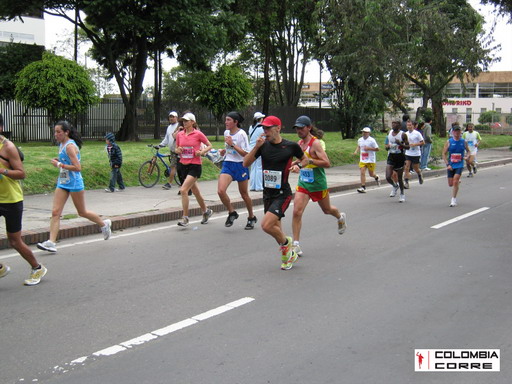 media maraton de bogota 2011