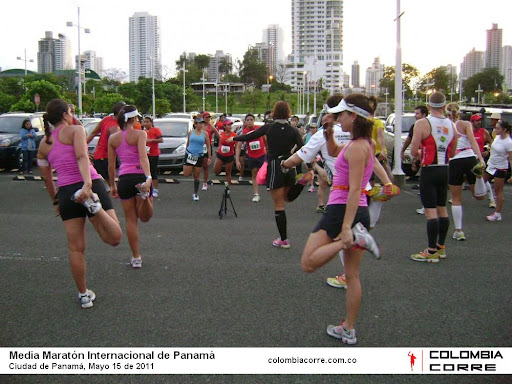 media maraton de panama 2011