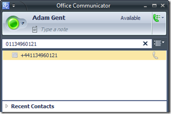 Communicator Showing Translation 0