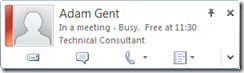Contact Card