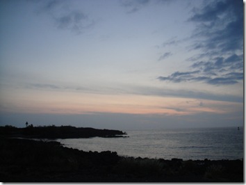 ハワイ島・夕焼け