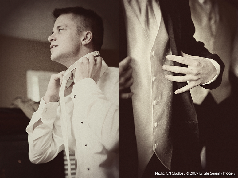 Winchester, Virginia - Brian and Andrea Wedding Preparation and Portraits