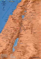 Map of Ancient Israel Map of Ancient Israel
