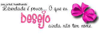 Blog de tpomoderninho : Tudo para Orkut, abouts femininos