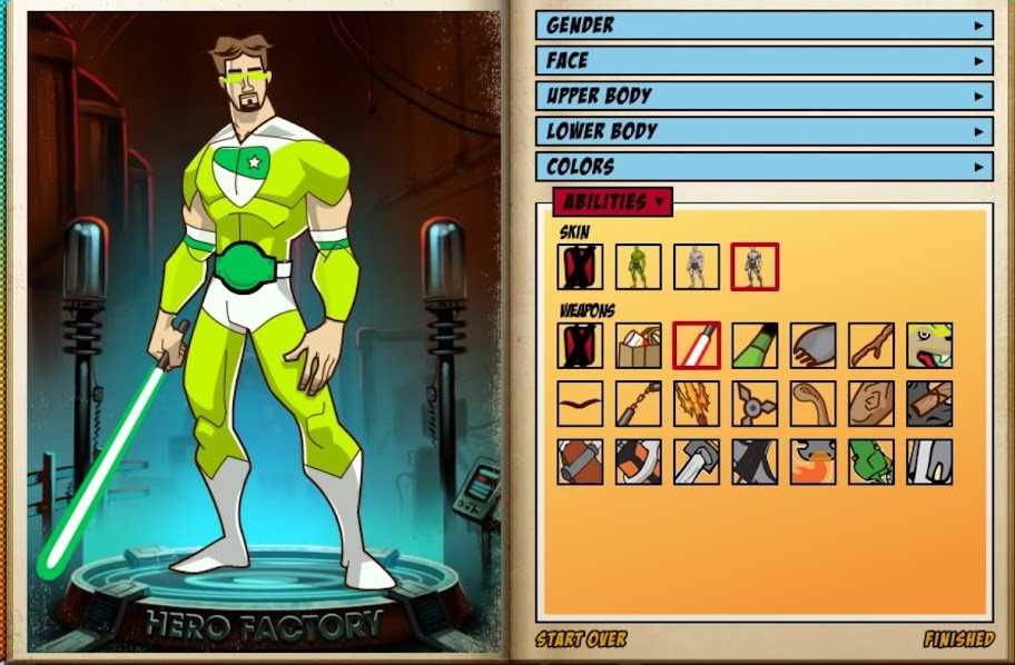 The Hero Factory - Personagem Masculino The Hero Factory - Personagem Masculino