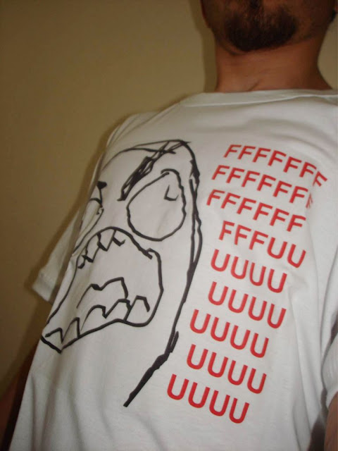 Camisa FFFFUUUU Rage