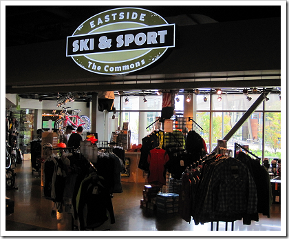 Microsoft Commons: Ski and Sport shop