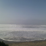 Beer Can Beach, the sea is angry today.