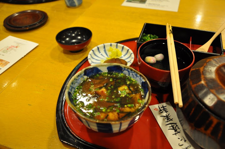 第三吃：高湯茶泡鰻魚飯（我愛）