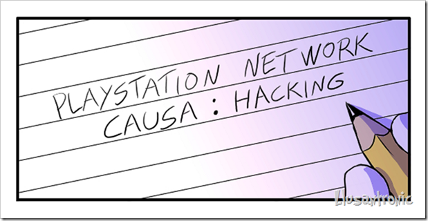 Causa de la Caída: ¡¡¡HACKEO!!! Viñeta 3