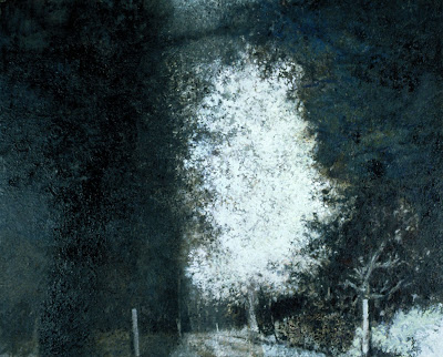 "The Tree That Killed Jackson Pollock," 1998, oil on panel, 48"x60"