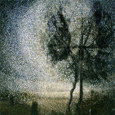 "Sylph," 2000, oil on canvas, 84"x84"